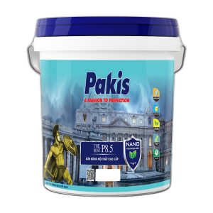Sơn bóng nội thất cao cấp - Sơn Pakis Việt Nhật
