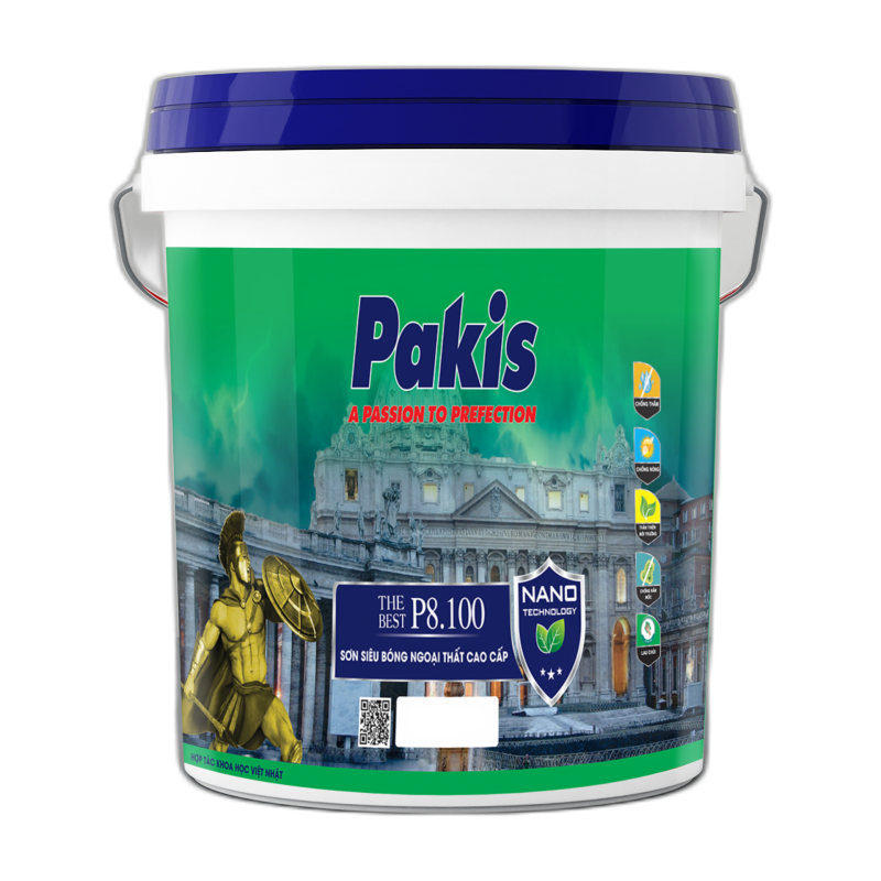 Sơn siêu bóng ngoại thất cao cấp